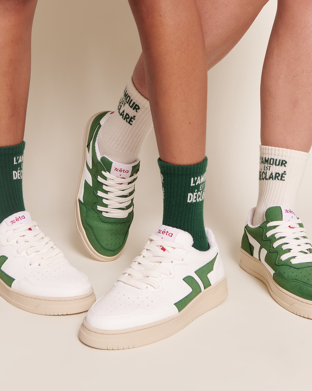 La basket verte adulte Zeta x emoi emoi