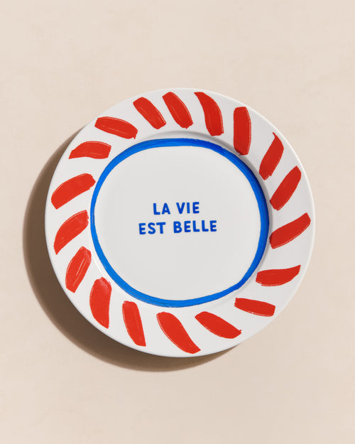 Le lot de 3 assiettes Fruit market - 26 cm - émoi émoi   - 4 