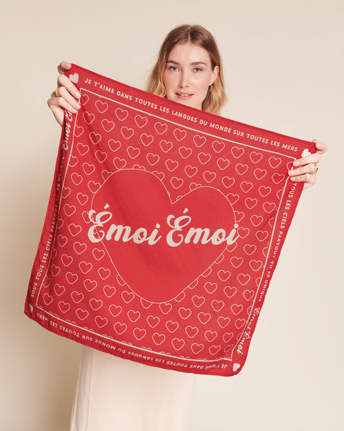 Le bandana émoi émoi - rouge - émoi émoi   - 2 