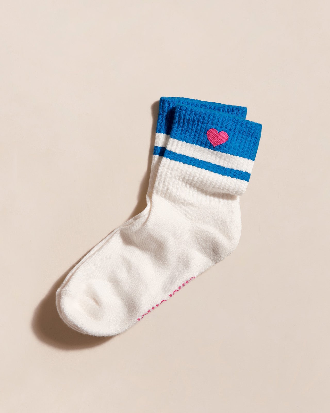 Les chaussettes Coeur - bleu