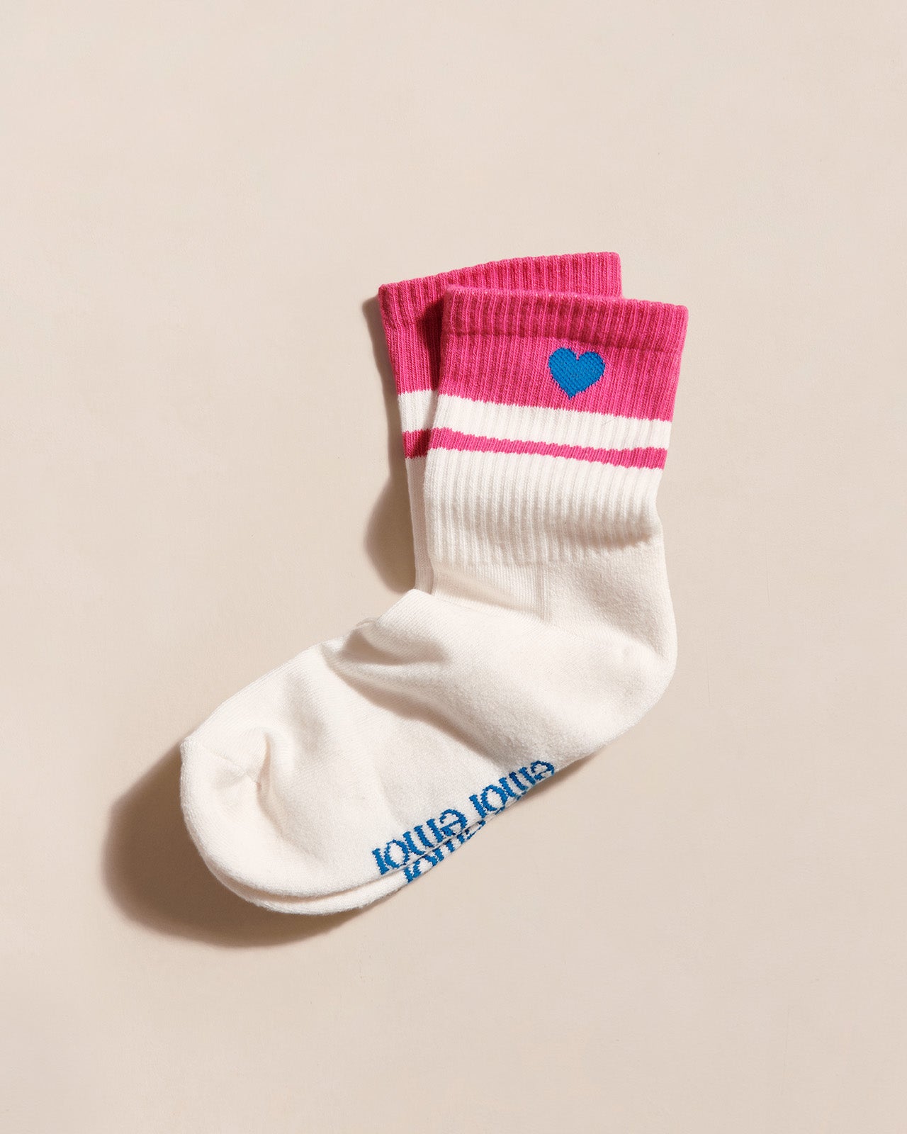 Les chaussettes Coeur - rose