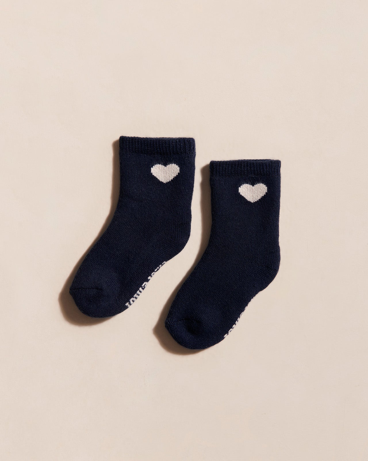 Les chaussettes bébé Coeur - nuit