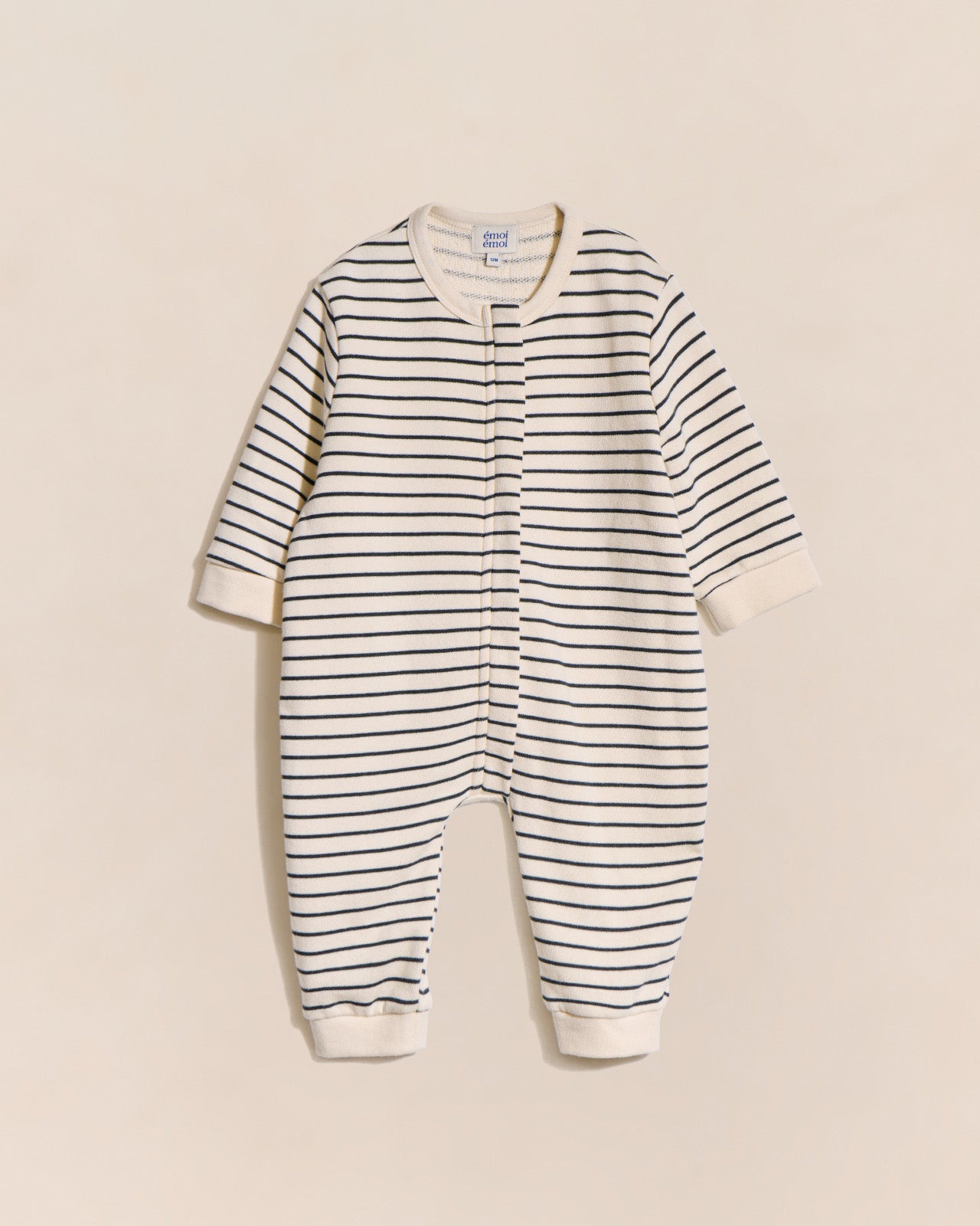 La combinaison Célestine en coton bio - rayures