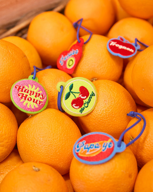 Le porte-clés Food market - Papaye - émoi émoi   - 4 