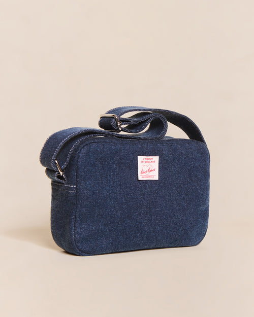 Le sac crossbody Coeur en denim - émoi émoi   - 4 