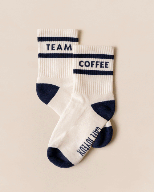 Le duo de paires de chaussettes x Collab Café Joyeux - émoi émoi   - 2 