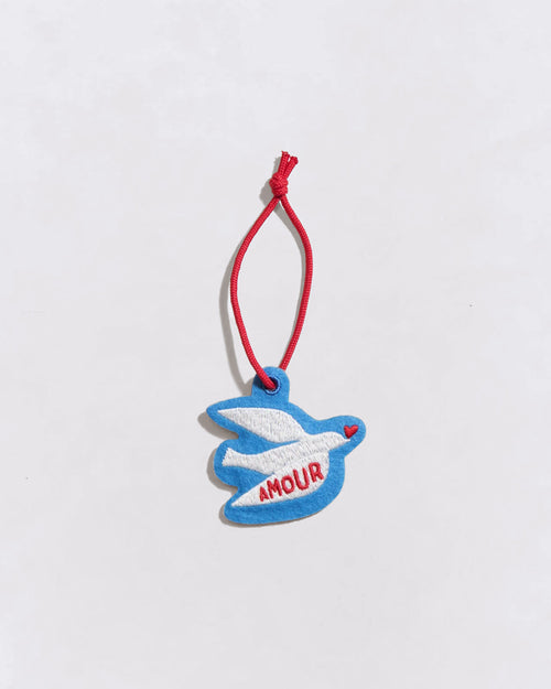 Le porte-clés Amour - bleu - émoi émoi   - 1 