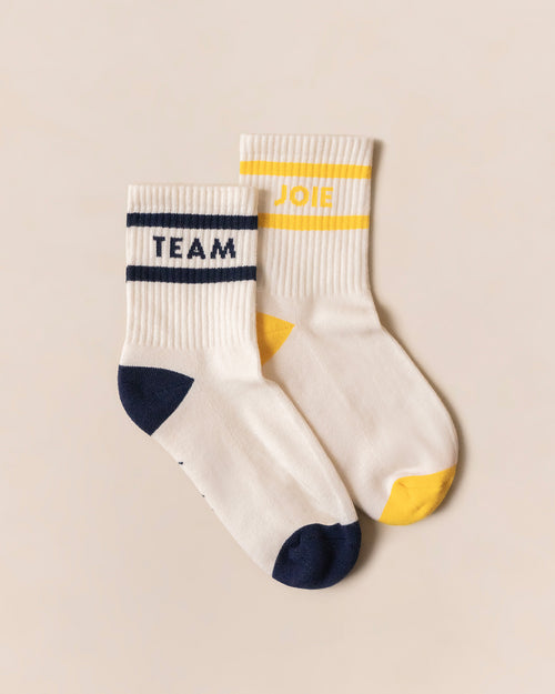 Les chaussettes Team Joie x Collab Café Joyeux - émoi émoi   - 1 