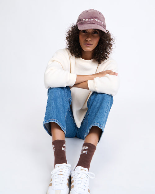 La casquette Mother nature adulte - marron - émoi émoi   - 4 