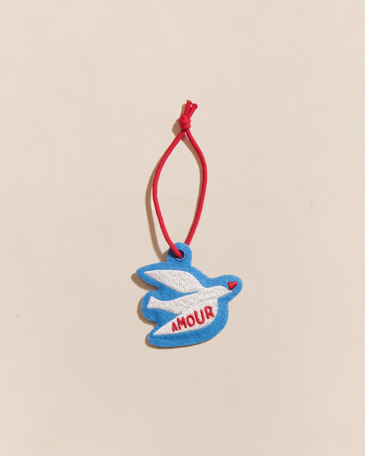 Le porte-clés Amour - bleu