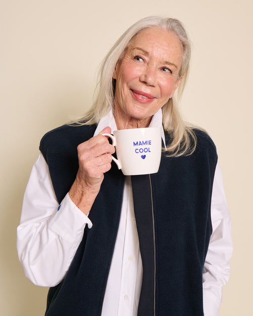 Le mug Mamie - message au choix - bleu - émoi émoi   - 1 