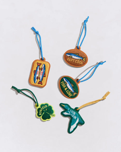 Le porte-clés Fish & Love - Bonheur - émoi émoi   - 2 