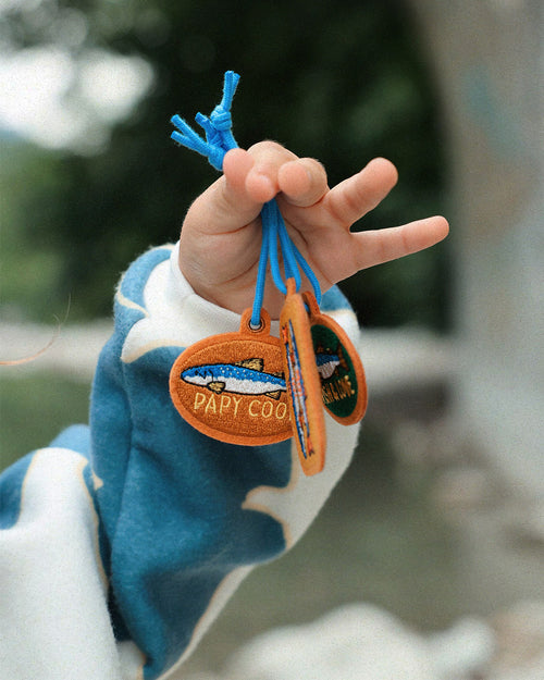 Le porte-clés Fish & Love - Papy cool - émoi émoi   - 2 