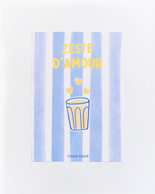 L'affiche Zeste d'amour - émoi émoi   - 1 