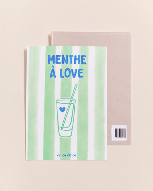 L'affiche Menthe à love - émoi émoi   - 4 