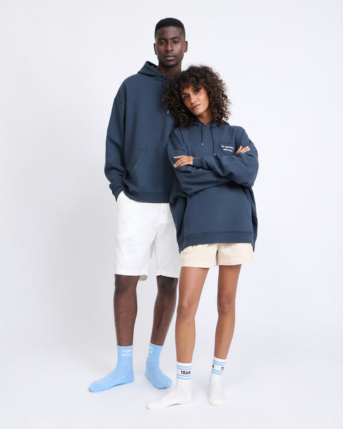 Les chaussettes L'amour est déclaré - bleu dream - émoi émoi   - 4 