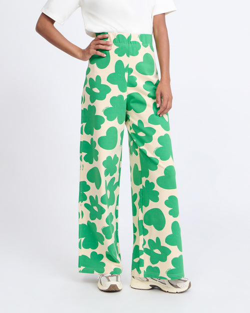 Le pantalon Pauline en coton bio - Lucky heart - émoi émoi   - 2 