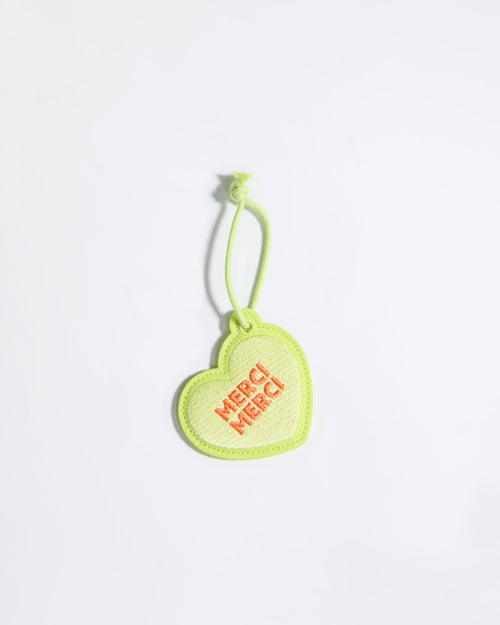 Le porte-clés Merci merci - vert - émoi émoi   - 1 