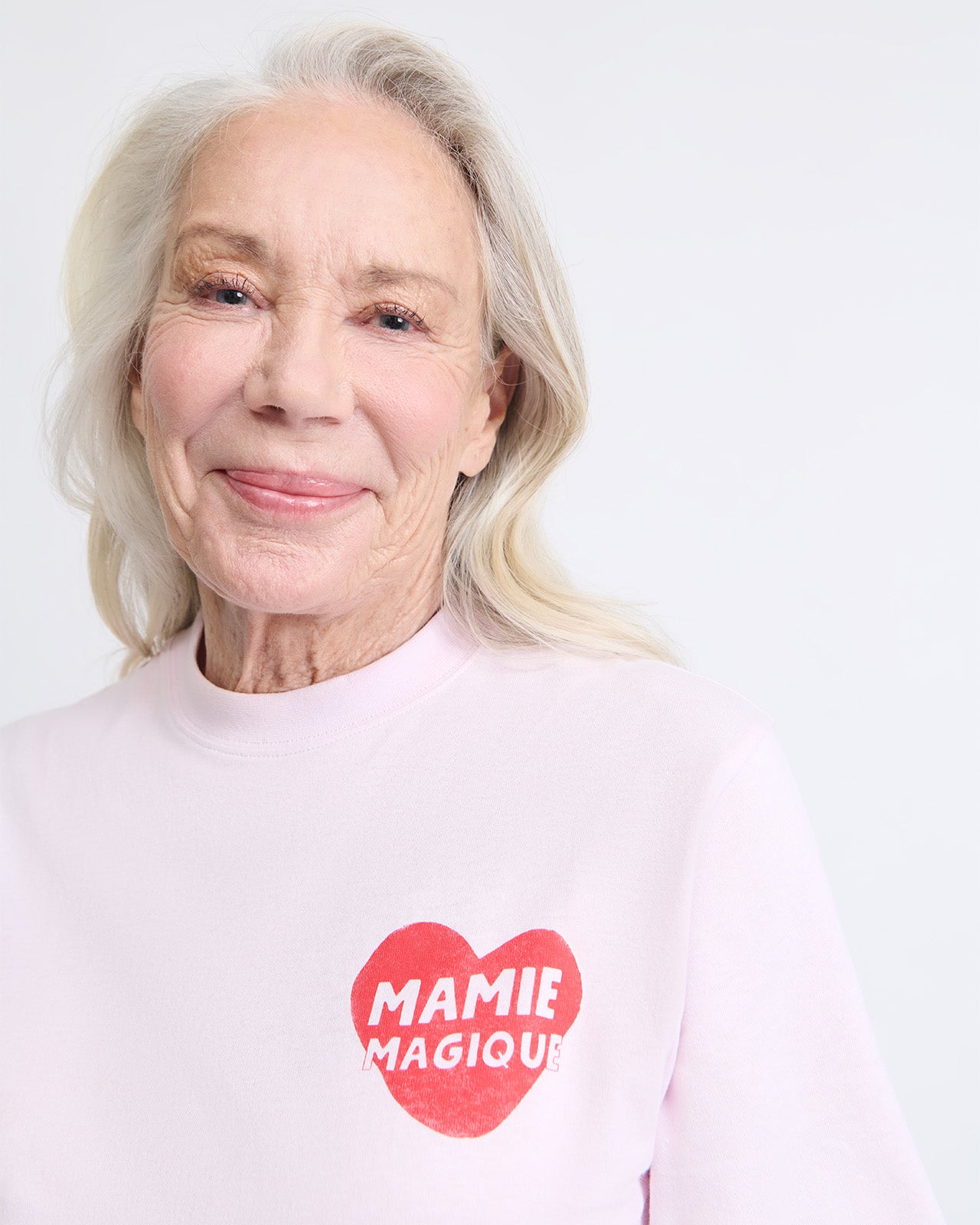 Le t-shirt Mamie magique en coton bio - rose