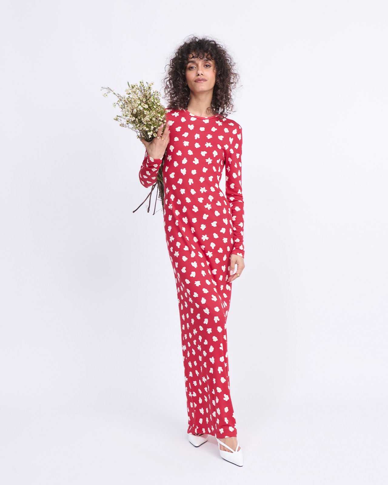 La robe Roma en lyocell - Garden flowers