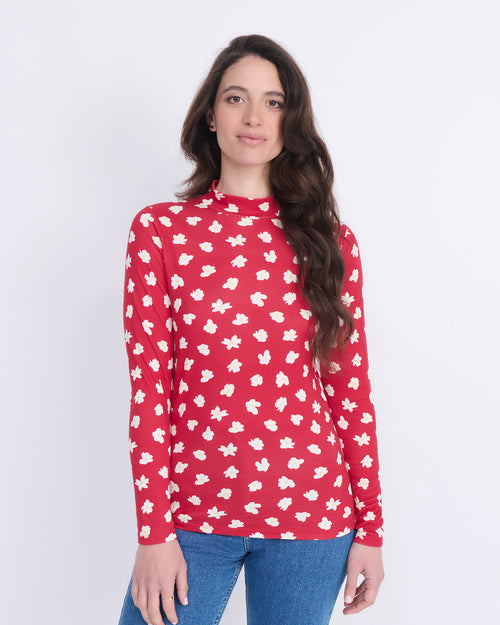 Le haut Jodie en lyocell - Garden flowers - émoi émoi   - 4 