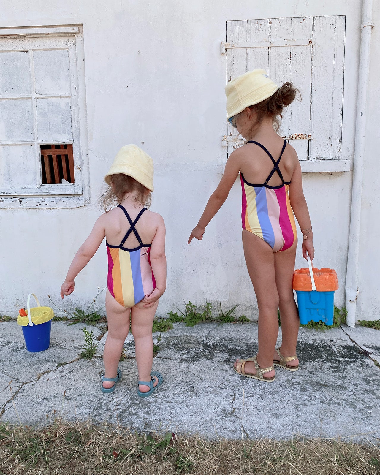 Le maillot une pièce Rainbow enfant - Gili