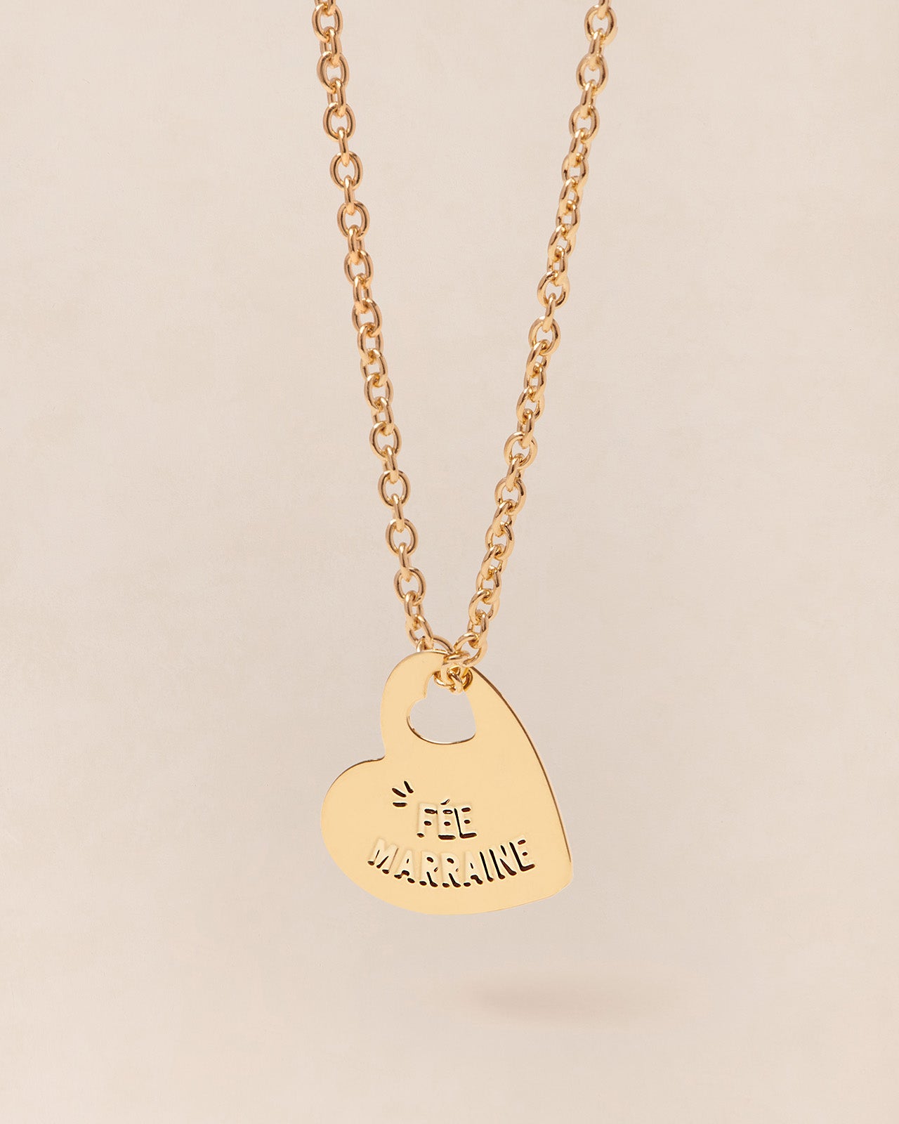 La médaille Mona Fée marraine - dorée à l