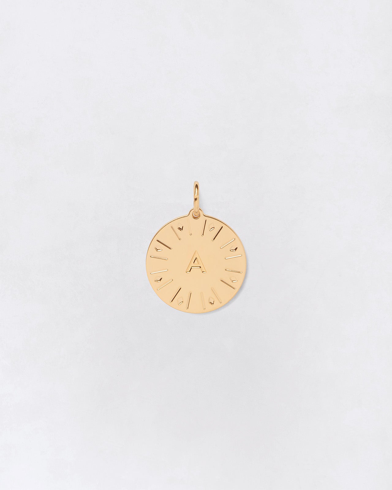 La médaille Initiale - dorée à l