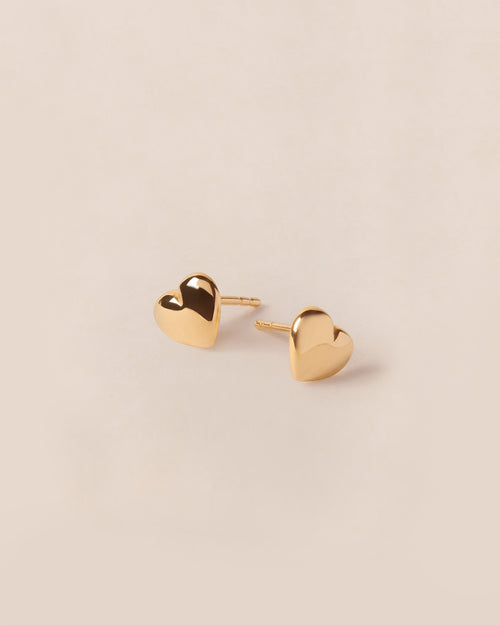 Les boucles d'oreilles précieuses Barbara en vermeil - 7mm - émoi émoi   - 1 