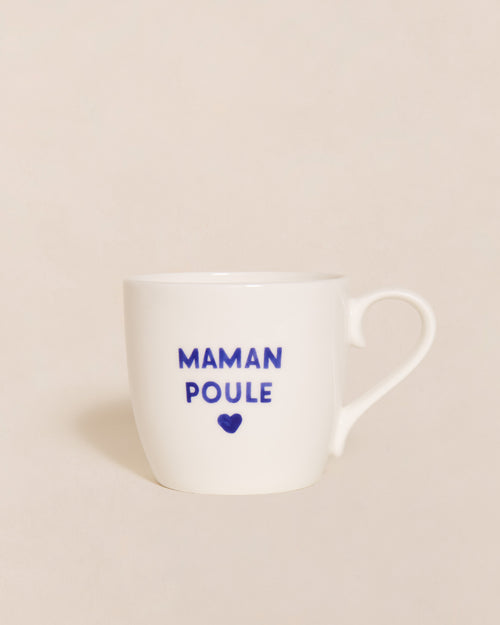 Le mug Maman - message au choix - bleu - émoi émoi   - 2 