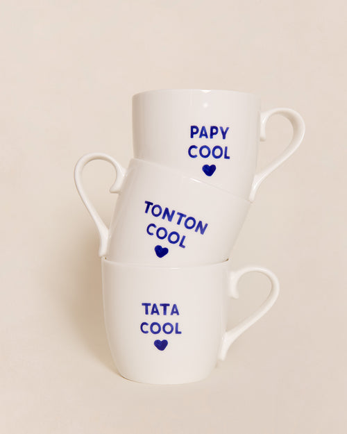 Le mug Tata cool - bleu - émoi émoi   - 2 