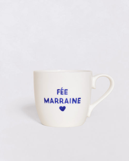 Le mug Fée marraine - bleu - émoi émoi   - 1 