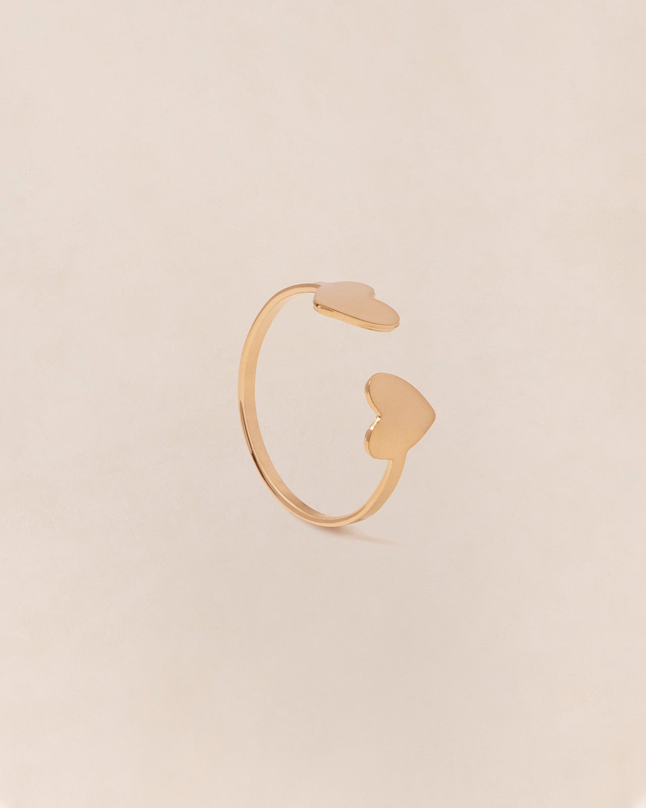 La bague Billie - dorée à l