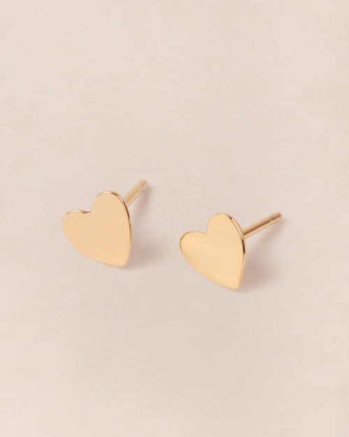 Les boucles d'oreilles Céleste - dorées à l'or fin 24 carats - émoi émoi   - 1 