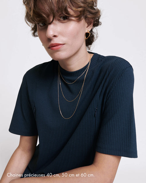 La chaîne précieuse - en vermeil - émoi émoi   - 2 