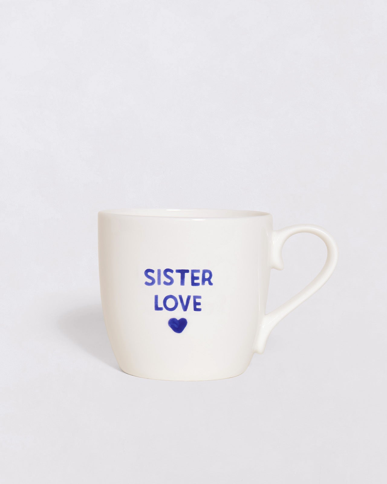 Le mug Sister love - bleu