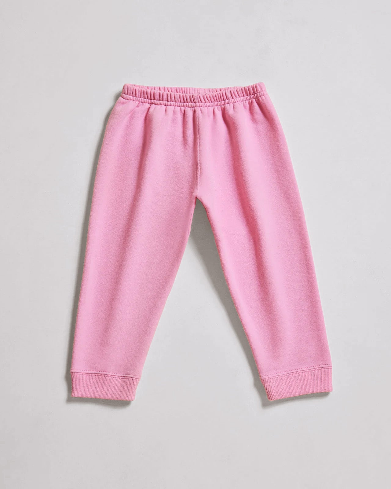Le pantalon Pia en coton bio - rose