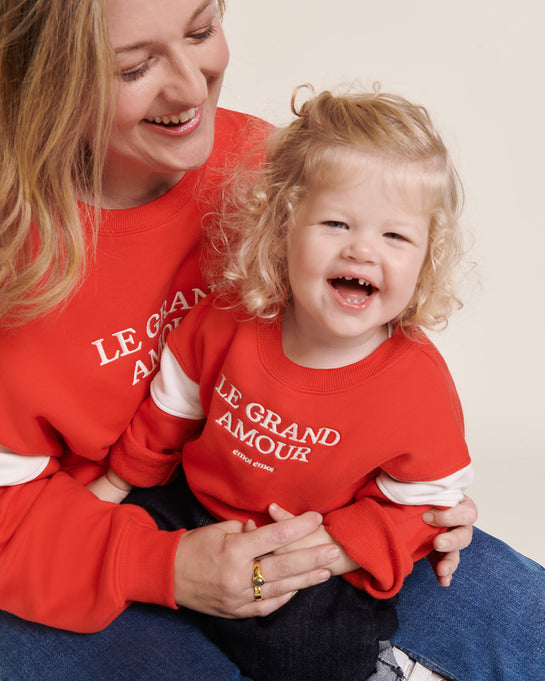 Sweat rouge enfant sale