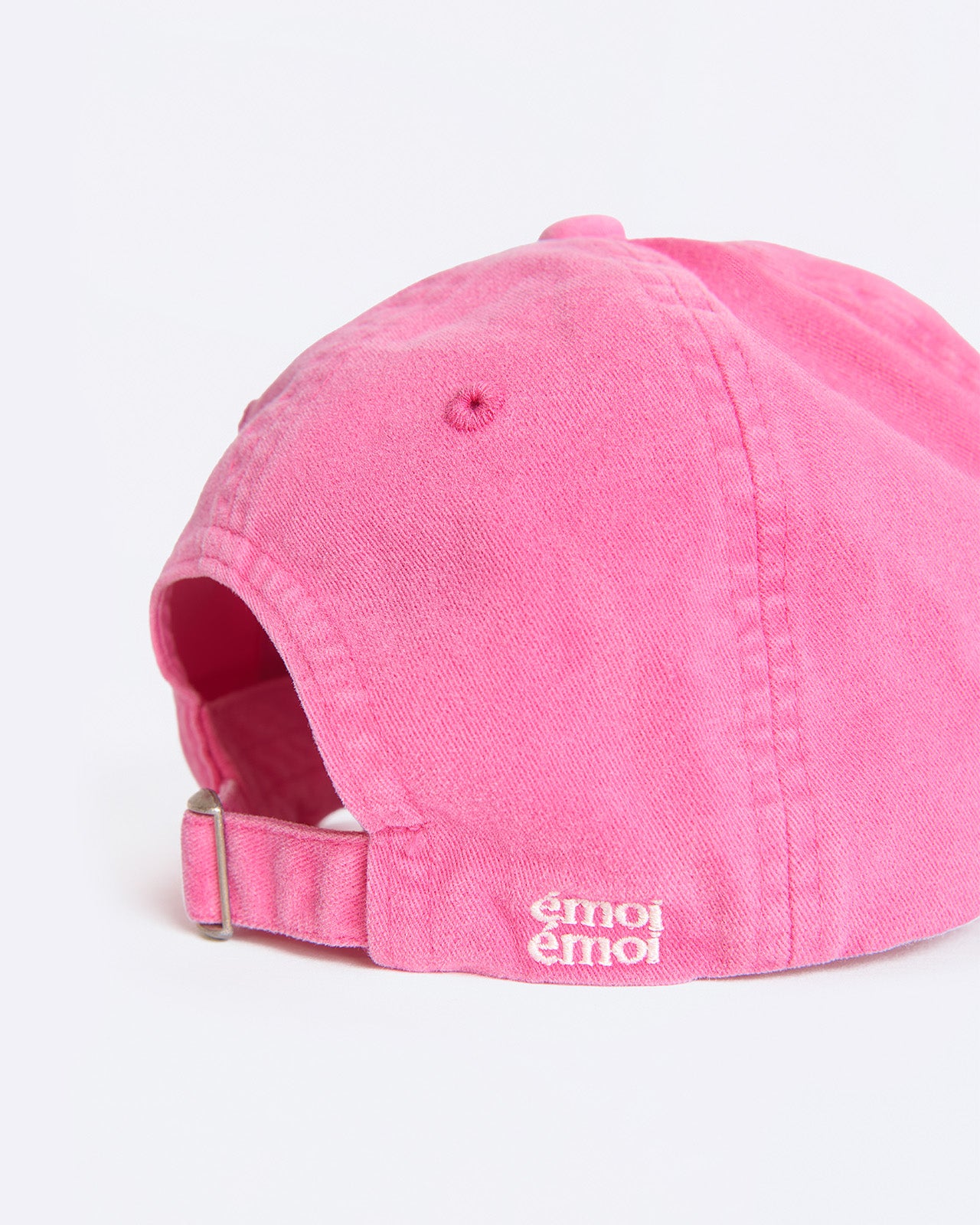 La casquette L'amour au sommet - rose garment dye – émoi émoi
