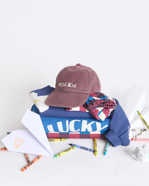 Le sweat Lucky enfant - bleu - émoi émoi   - 4 
