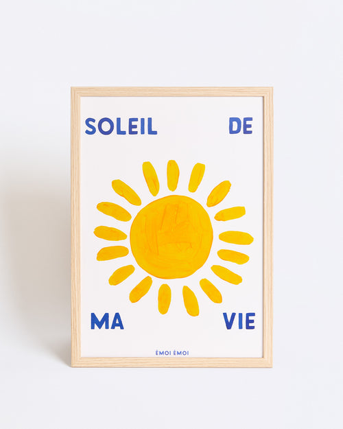 L'affiche Soleil de ma vie - émoi émoi   - 1 