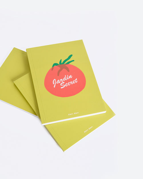 Le carnet Jardin secret - tomate - émoi émoi   - 1 