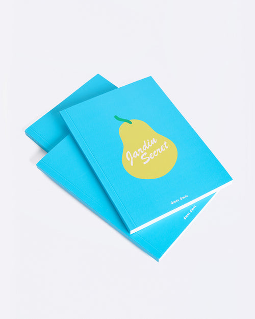 Le carnet Jardin secret - poire - émoi émoi   - 1 