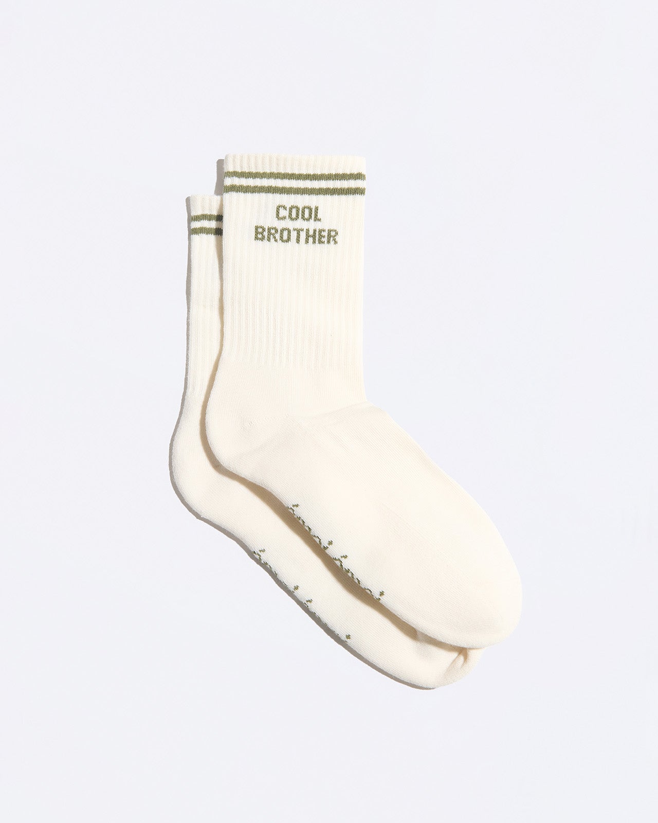 Les chaussettes Cool Brother - crème