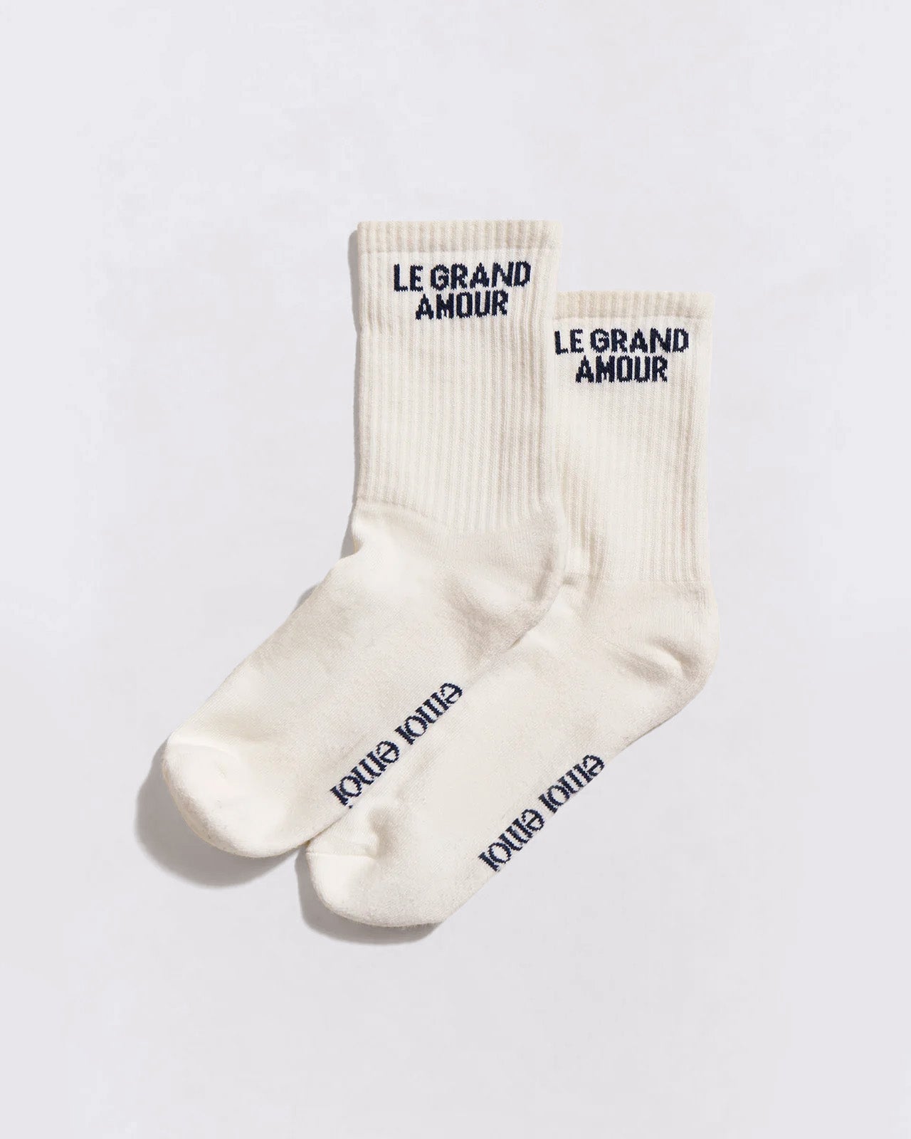 Les chaussettes Le grand amour - crème