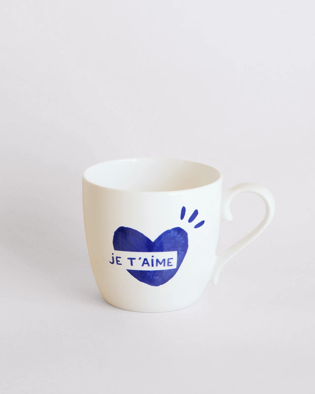 Le mug cœur Je t