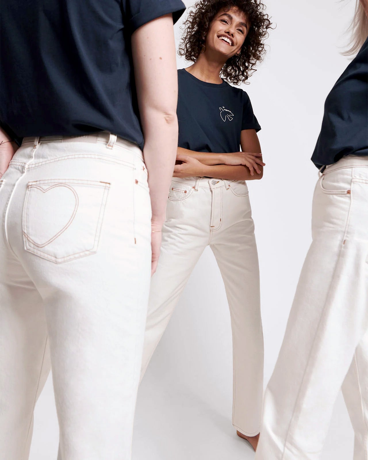 Le Jean qui vous aime - écru - product picture