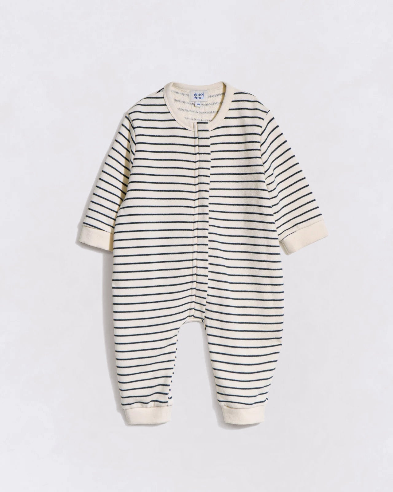 La combinaison Célestine en coton bio - rayures