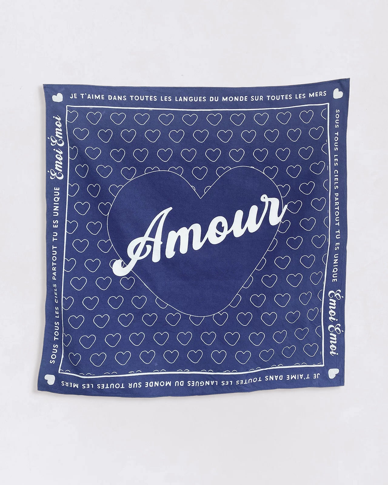 Le bandana mon Amour - charbon