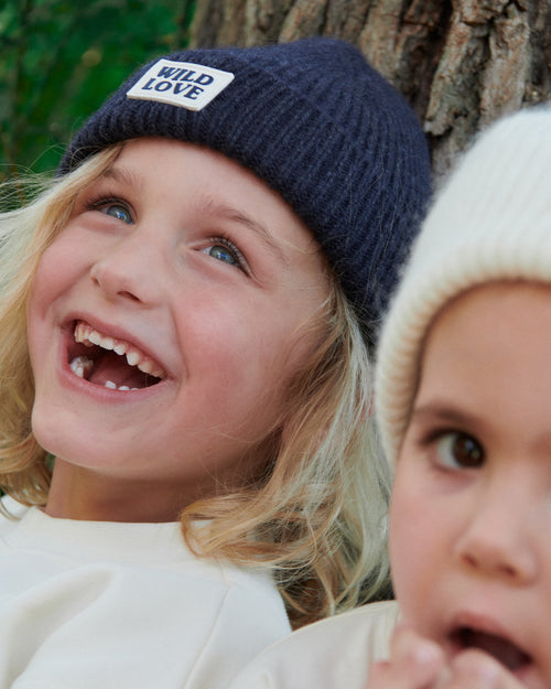 Le bonnet Wild love enfant charbon - Mackie x émoi émoi - émoi émoi   - 2 